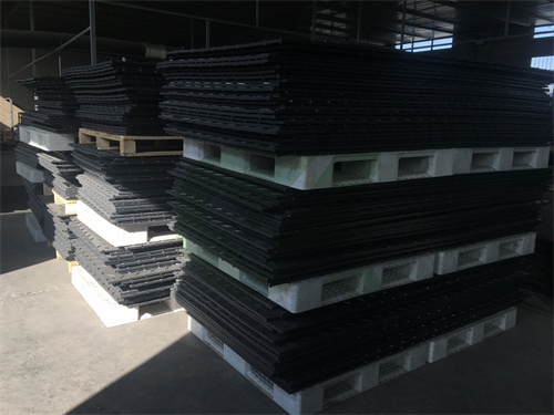 12.7mm thick blue Ground protection mats exporter